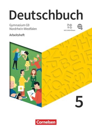 Germann, Michael / Grunow, Cordula et al. Deutschbuch Gymnasium 5. Schuljahr - Nordrhein-Westfalen - Neue Ausgabe - Arbeitsheft mit Lösungen. Cornelsen Verlag GmbH, 2019.