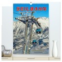 Nervenkitzel Seilbahn (hochwertiger Premium Wandkalender 2024 DIN A2 hoch), Kunstdruck in Hochglanz