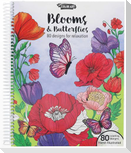 Blooms & Butterflies Coloring Book