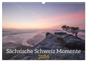 Sächsische Schweiz Momente 2024 (Wandkalender 2024 DIN A3 quer), CALVENDO Monatskalender