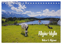 Allgäu-Idylle (Tischkalender 2024 DIN A5 quer), CALVENDO Monatskalender