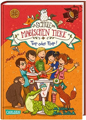 Auer, Margit. Die Schule der magischen Tiere 05: Top oder Flop!. Carlsen Verlag GmbH, 2014.