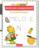 Lernraupe - Ruckzuck weggewischt! Erste Buchstaben