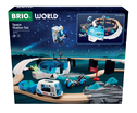 BRIO World - 36155 Großes Weltraumstations-Set - großes Holzeisenbahnset und zauberhaftes Geschenk für Kinder ab 3 Jahren