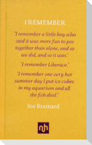 I Remember