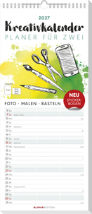 Kreativkalender Planer für 2 2027