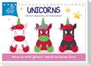 Unicorns. Einhorn-Sprüche und Weisheiten! (Tischkalender 2025 DIN A5 quer), CALVENDO Monatskalender