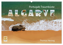 Portugals Traumküste Algarve (Wandkalender 2025 DIN A2 quer), CALVENDO Monatskalender