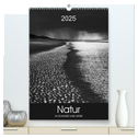 Natur in Schwarz und Weiß (hochwertiger Premium Wandkalender 2025 DIN A2 hoch), Kunstdruck in Hochglanz