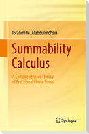 Summability Calculus