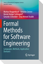 Formal Methods for Software Engineering