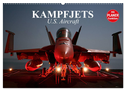 Kampfjets. U.S. Aircraft (Wandkalender 2024 DIN A2 quer), CALVENDO Monatskalender