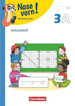 Nase vorn! - Mathematik 3. Schuljahr - Arbeitsheft Teil A und B. Cornelsen Verlag GmbH, 2024.