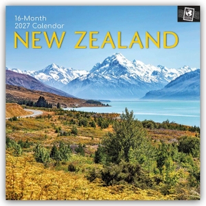 Gifted, The. New Zealand - Neuseeland 2027 - 16-Monatskalender - Original The Gifted Stationery Co. Ltd [Mehrsprachig] [Kalender]. Browntrout Verlags GmbH, 2026.