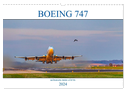 BOEING 747 - Königin der Lüfte (Wandkalender 2024 DIN A3 quer), CALVENDO Monatskalender