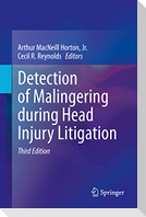 Detection of Malingering during Head Injury Litigation