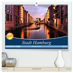 Thomas Deter, ©.. Stadt Hamburg (hochwertiger Premium Wandkalender 2024 DIN A2 quer), Kunstdruck in Hochglanz - Impressionen aus der Weltstadt Hamburg. Calvendo Verlag, 2023.