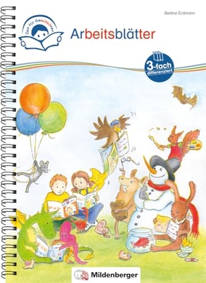 Erdmann, Bettina. Zeit für Geschichten - 3-fach-differenziert - Arbeitsblätter zu den Leseheften 1 - 10 (Stufe A, B, C). Mildenberger Verlag GmbH, 2021.