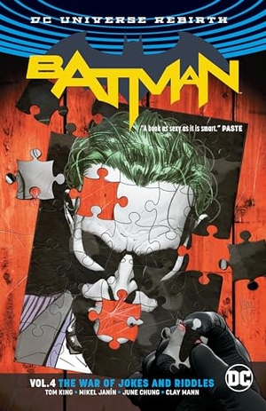 Janin, Mikel / Tom King. Batman Vol. 4: The War of Jokes and Riddles. DC Comics, 2025.