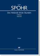 Des Heilands letzte Stunden (Klavierauszug)