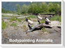 Bodypainting Animalia (Wandkalender 2025 DIN A2 quer), CALVENDO Monatskalender