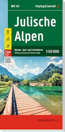 freytag & berndt Wanderkarte WK 141 Julische Alpen 1:50.000