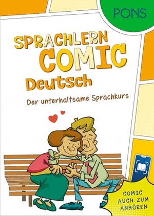 PONS Sprachlern-Comic Deutsch als Fremdsprache - Der unterhaltsame Sprachkurs - mit Scan2Learn-App. Pons Langenscheidt GmbH, 2026.