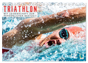 Triathlon: Mit Leidenschaft zur persönlichen Bestzeit (Tischkalender 2024 DIN A5 quer), CALVENDO Monatskalender