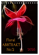 Floral Abstrakt No.2 (Tischkalender 2025 DIN A5 hoch), CALVENDO Monatskalender