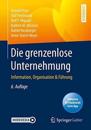 Picot, Arnold / Reichwald, Ralf et al. Die grenzenlose Unternehmung - Information, Organisation & Führung. Springer Fachmedien Wiesbaden, 2020.