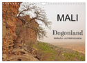 Mali - Dogonland - Weltkultur- und Weltnaturerbe (Wandkalender 2024 DIN A4 quer), CALVENDO Monatskalender