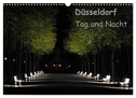 Düsseldorf Tag und Nacht (Wandkalender 2025 DIN A3 quer), CALVENDO Monatskalender