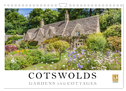 Cotswolds Gardens and Cottages (Wall Calendar 2025 DIN A4 landscape), CALVENDO 12 Month Wall Calendar