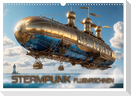 Steampunk Flugmaschinen (Wandkalender 2025 DIN A3 quer), CALVENDO Monatskalender