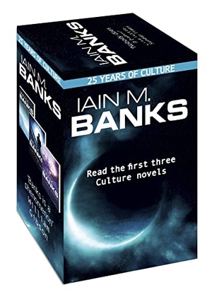 Banks, Iain M.. Culture. 35th Anniversary Box Set - Consider Phlebas, The Player of Games and Use of Weapons. Little, Brown Book Group, 2012.