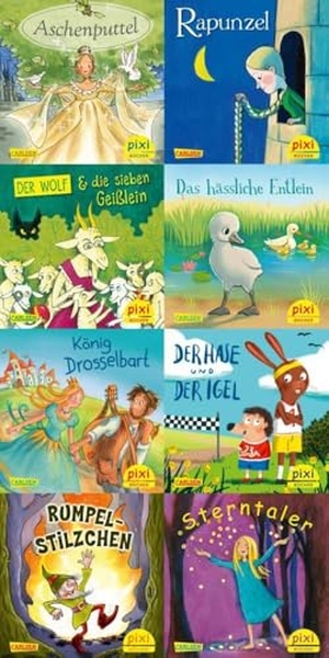 Pixi-8er-Set 264: Aus Pixis Märchenbuch (8x1 Exemplar). Carlsen Verlag GmbH, 2020.