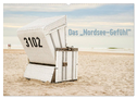 Das "Nordsee-Gefühl" (Wandkalender 2024 DIN A2 quer), CALVENDO Monatskalender