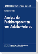 Analyse der Preiskomponenten von Anleihe-Futures