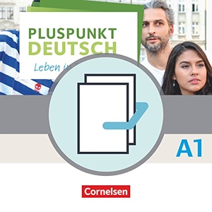 Pluspunkt Deutsch A1: A1: Gesamtband - Arbeitsbuch und Kursbuch - Allgemeine Ausgabe - Leben in Deutschland. 120555-3 und 120763-2 im Paket. Cornelsen Verlag GmbH, 2017.