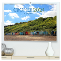 Cromer in England 2024 (hochwertiger Premium Wandkalender 2024 DIN A2 quer), Kunstdruck in Hochglanz