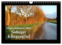 Impressionen vom Solinger Klingenpfad (Wandkalender 2025 DIN A4 quer), CALVENDO Monatskalender