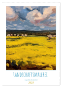 Landschaftsmalerei (Wandkalender 2025 DIN A2 hoch), CALVENDO Monatskalender