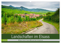Landschaften im Elsass (Wandkalender 2024 DIN A2 quer), CALVENDO Monatskalender