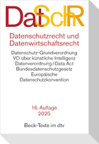 Datenschutzrecht und Datenwirtschaftsrecht. DatSchR