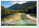 Slowenische Landschaften (Tischkalender 2025 DIN A5 quer), CALVENDO Monatskalender