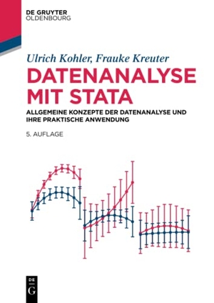 Kohler, Ulrich / Frauke Kreuter. Datenanalyse mit Stata - Allgemeine Konzepte der Datenanalyse und ihre praktische Anwendung. de Gruyter Oldenbourg, 2016.