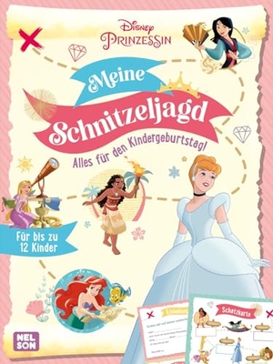 Disney Prinzessin: Meine Schnitzeljagd - Komm mit ein eine zauberhafte Welt!. Nelson Verlag, 2024.