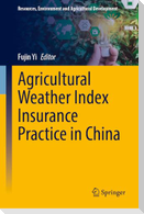Agricultural Weather Index Insurance Practice in China
