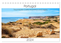 Portugal 2024 - Traumküste Costa Vicentina und Lagos (Tischkalender 2024 DIN A5 quer), CALVENDO Monatskalender