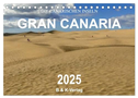 Die Canarischen Inseln - Gran Canaria (Tischkalender 2025 DIN A5 quer), CALVENDO Monatskalender